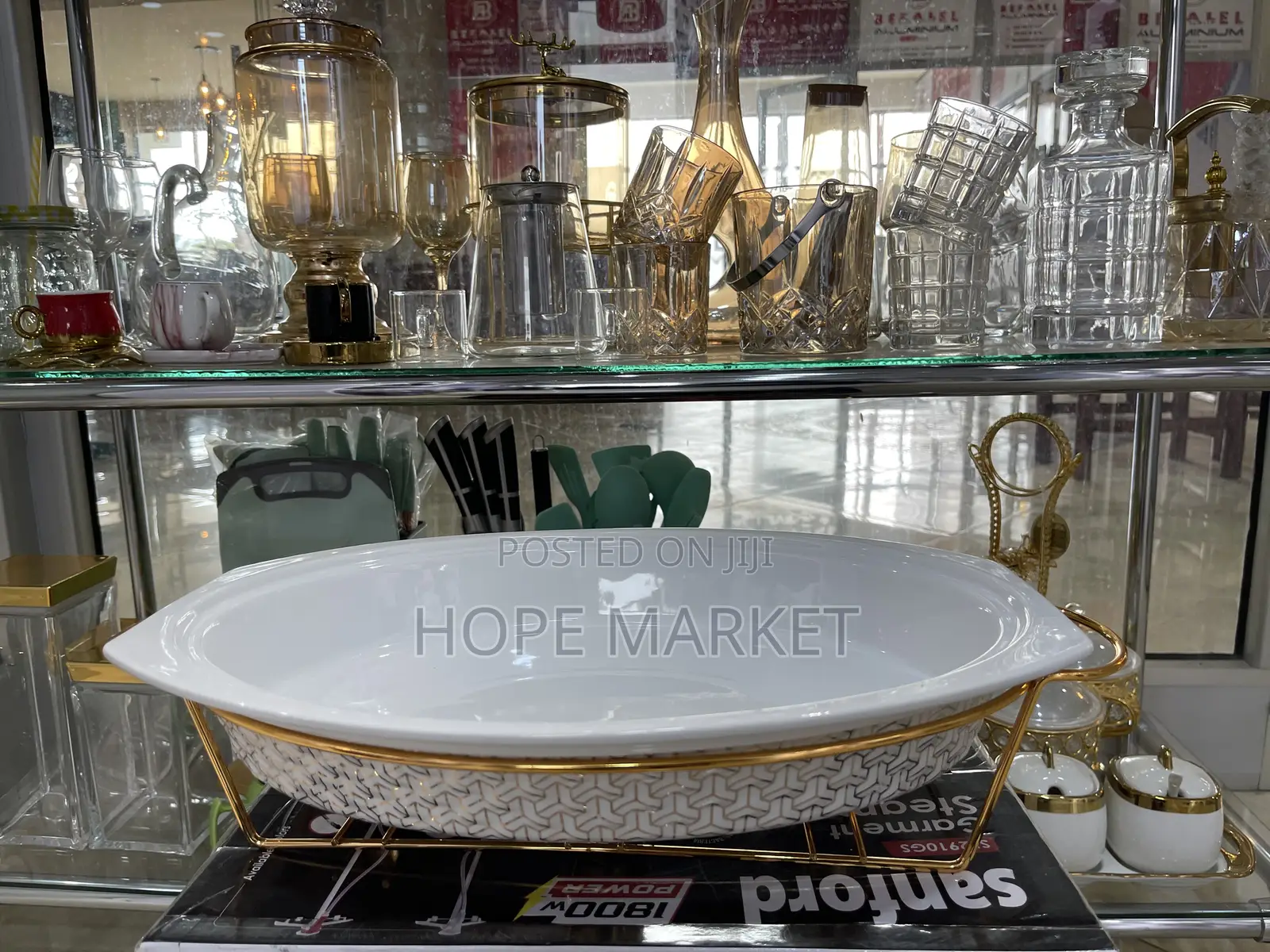 3pcs Ceramic Chafing Dishes(Big Size)