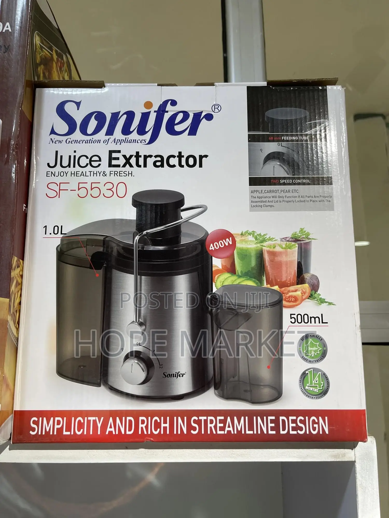 Sonifer Extractor Juice