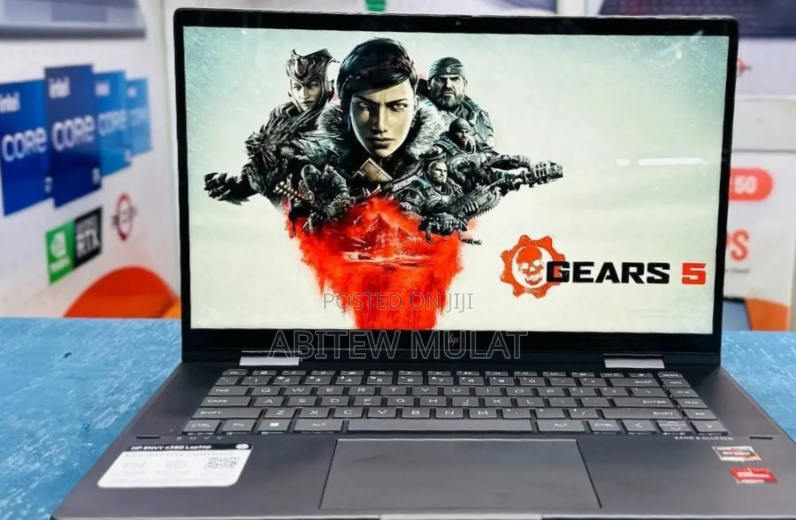 New Laptop HP Envy X360 16GB AMD Ryzen 7 SSD 512GB