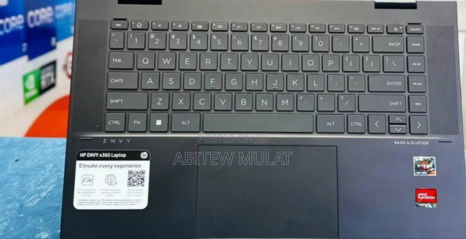 New Laptop HP Envy X360 16GB AMD Ryzen 7 SSD 512GB