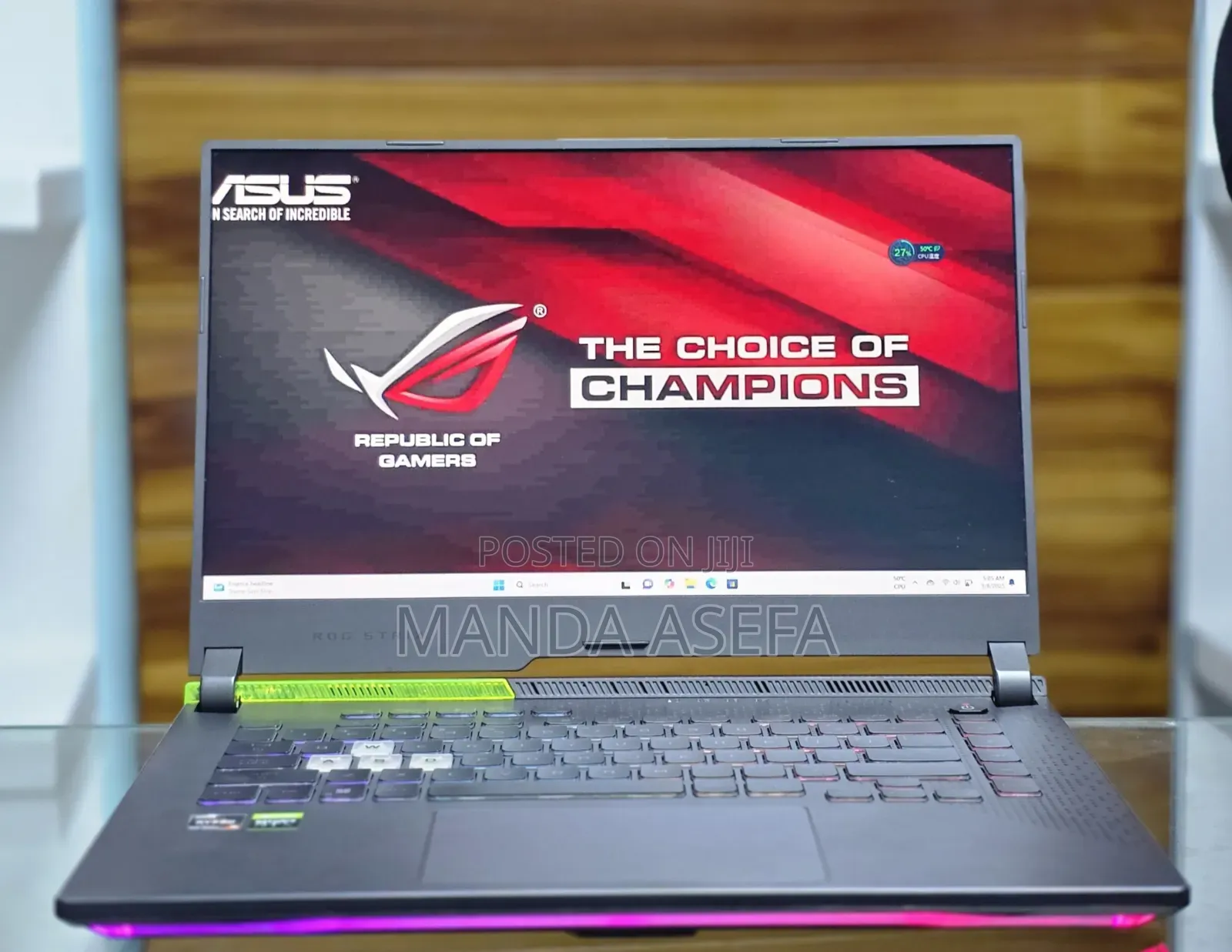New Laptop Asus ROG Strix G15 16GB AMD Ryzen 9 SSD 1T