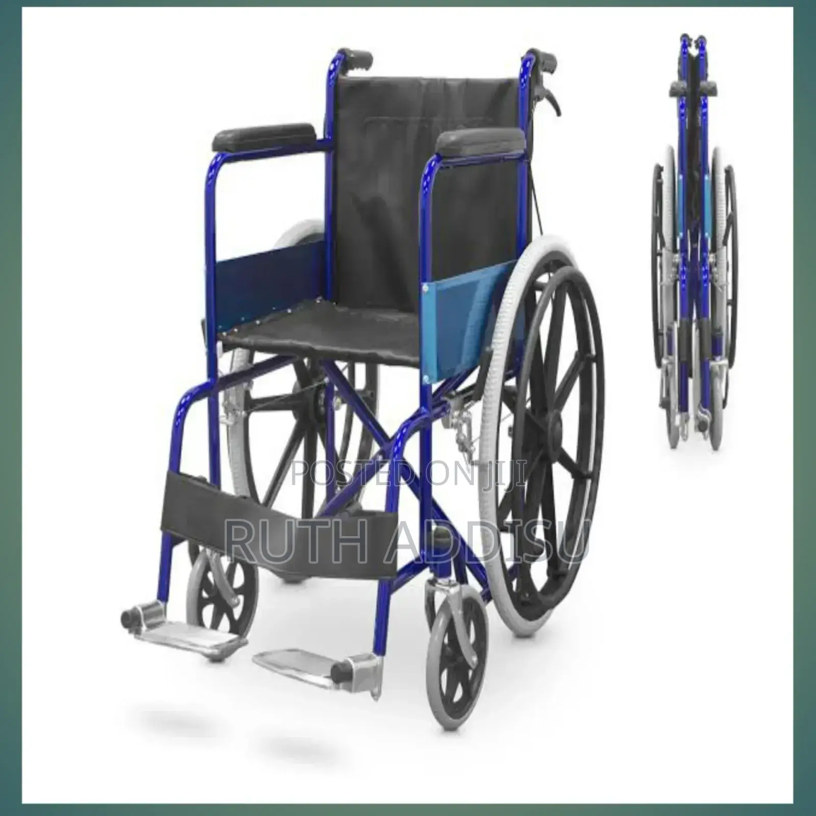 Wheelchair Medical Carry 150 Kg ዊልቸር አዲስ የሚታጠፍ #Wheelchair
