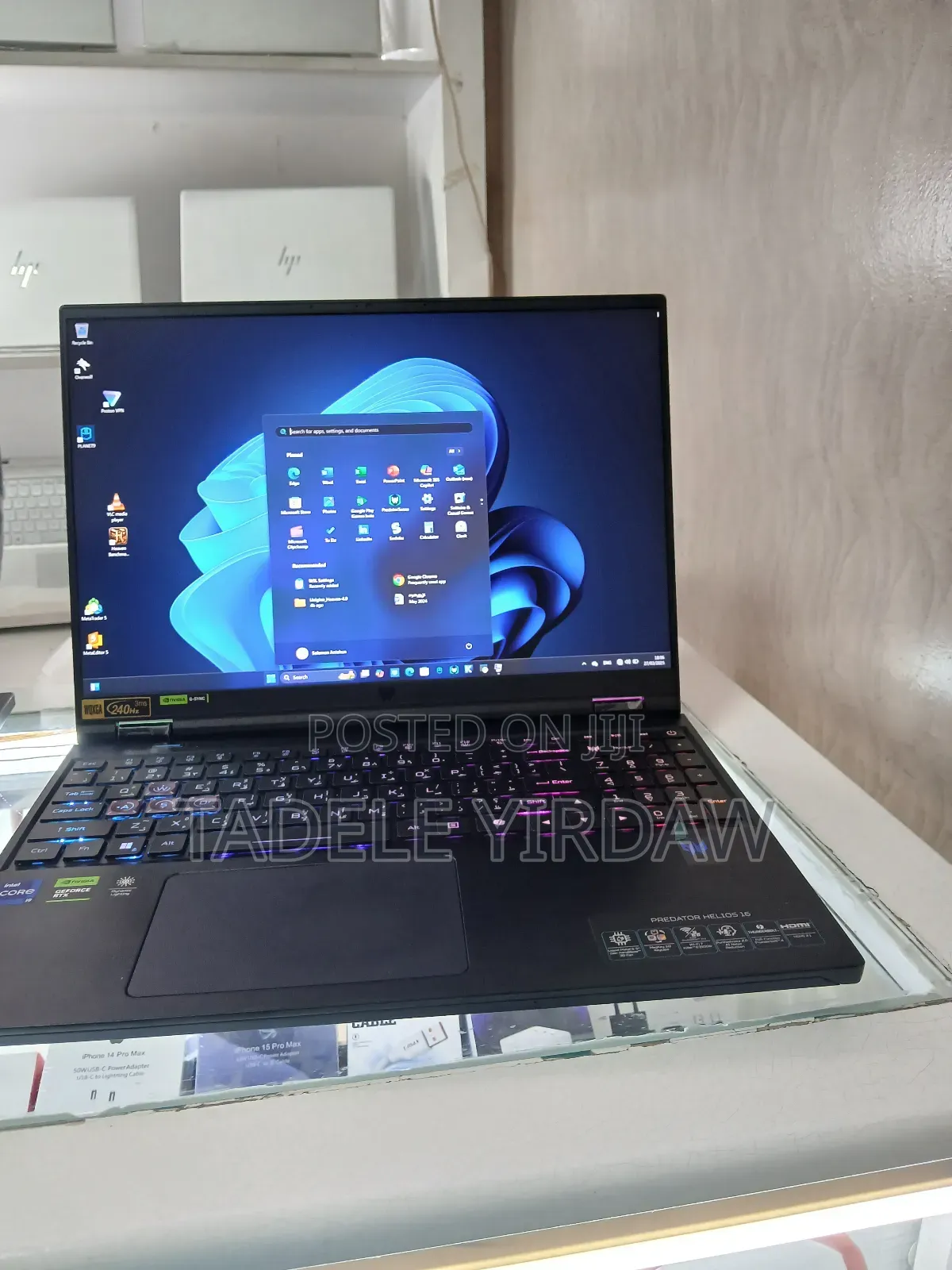 New Laptop Acer Predator Helios Neo 16 32GB Intel Core I9 SSD 1T