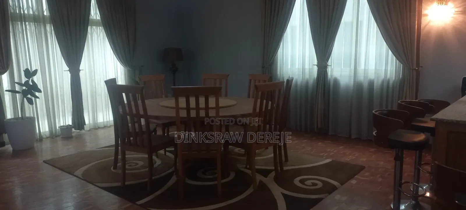 Furnished 7bdrm Mansion in Nifas Silk-Lafto for rent