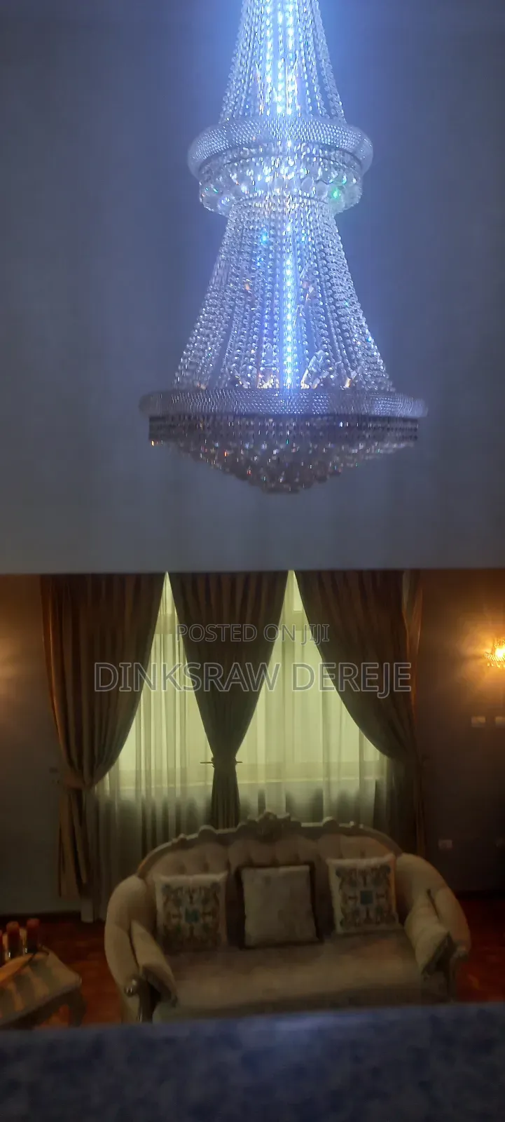Furnished 7bdrm Mansion in Nifas Silk-Lafto for rent