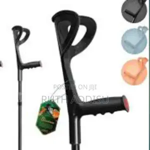 Elbow Crutches Pair የክንድ ክራንች አዲስ ባለ ሁለት Elbow Crutches
