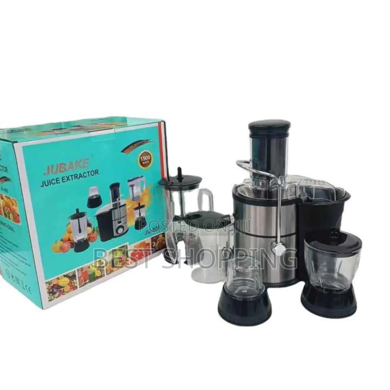 Jubake 5 in 1 Juicer Blender
 ጭማቂ መስሪያና መፍጫ