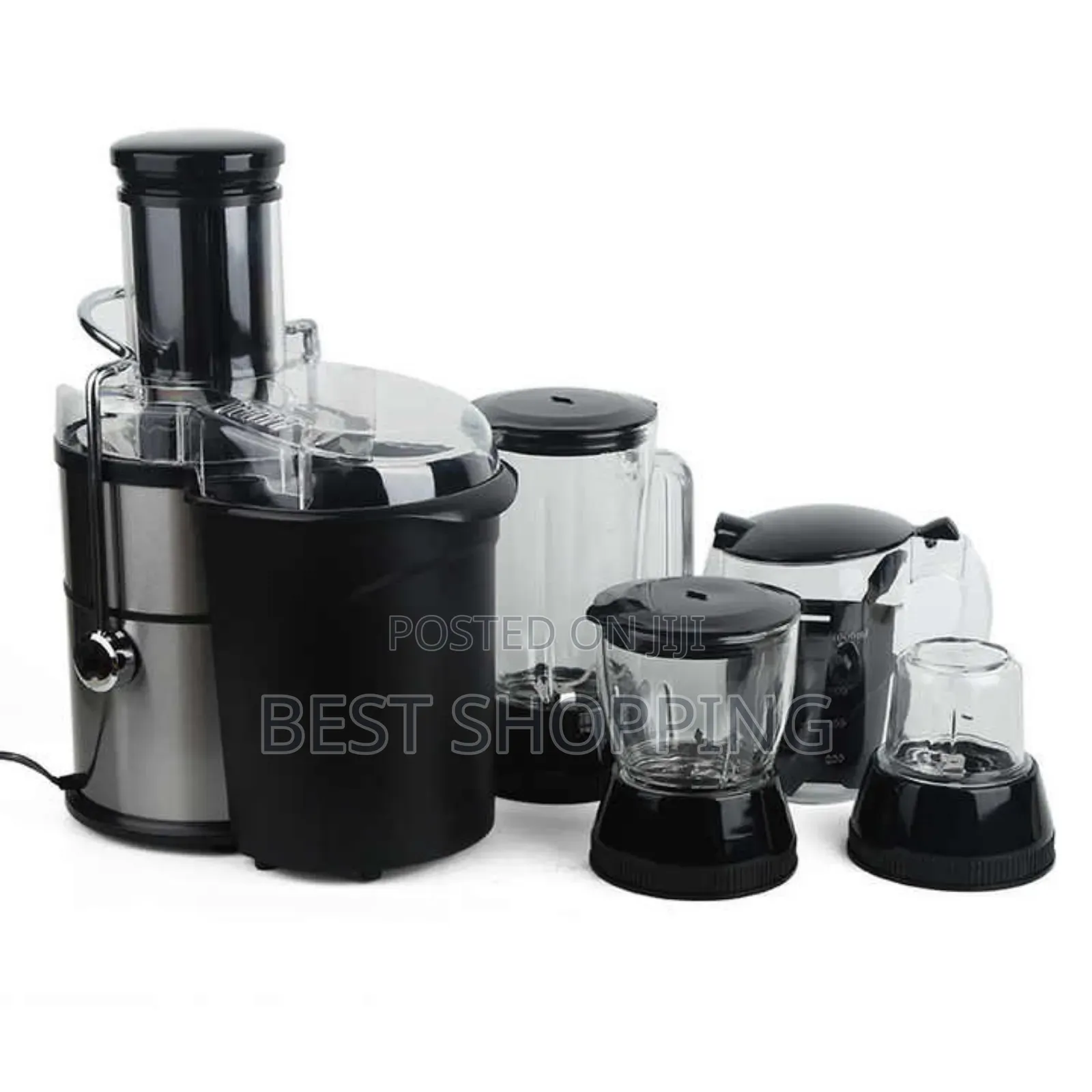 Jubake 5 in 1 Juicer Blender
 ጭማቂ መስሪያና መፍጫ