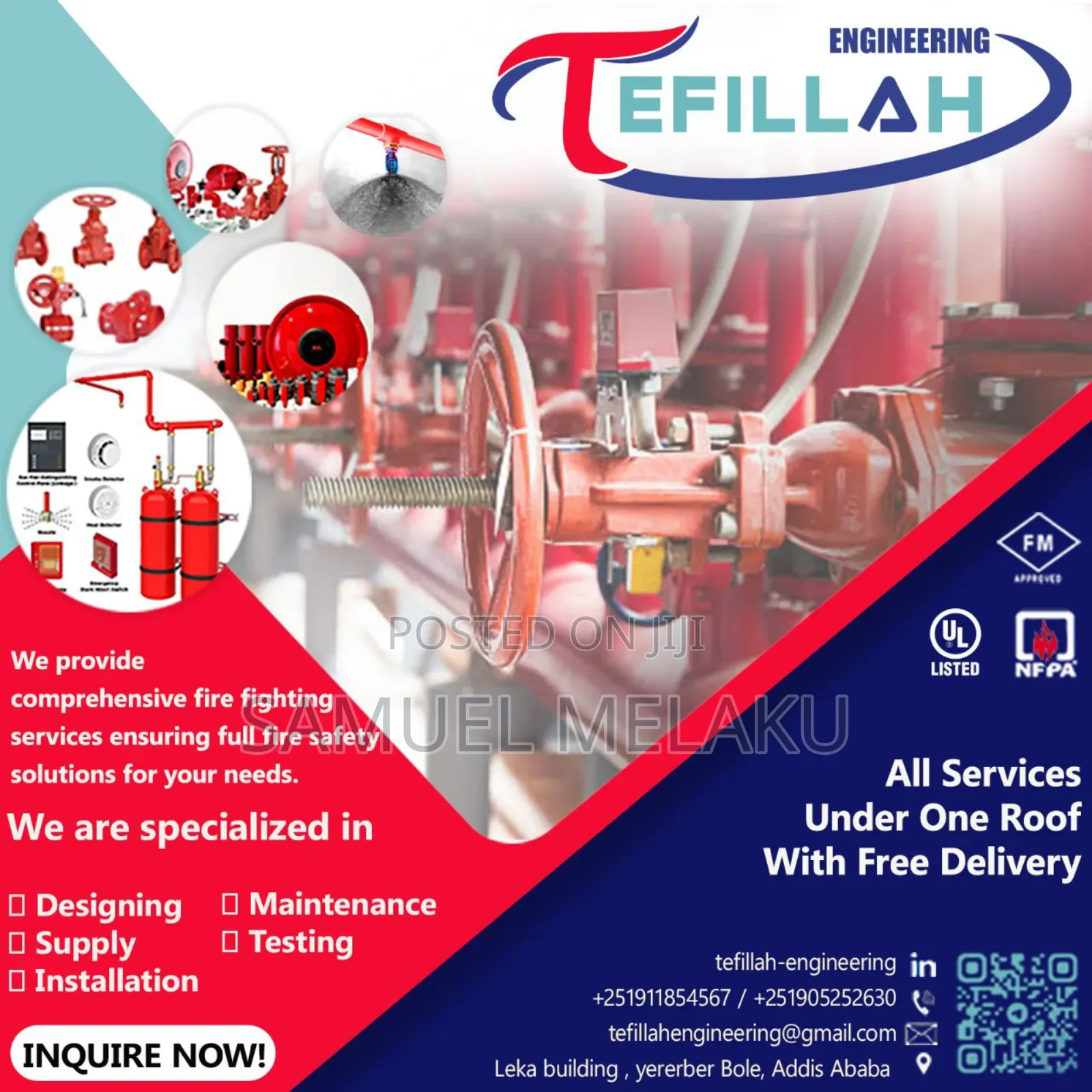 Fire Fighting System Equipment and Installation