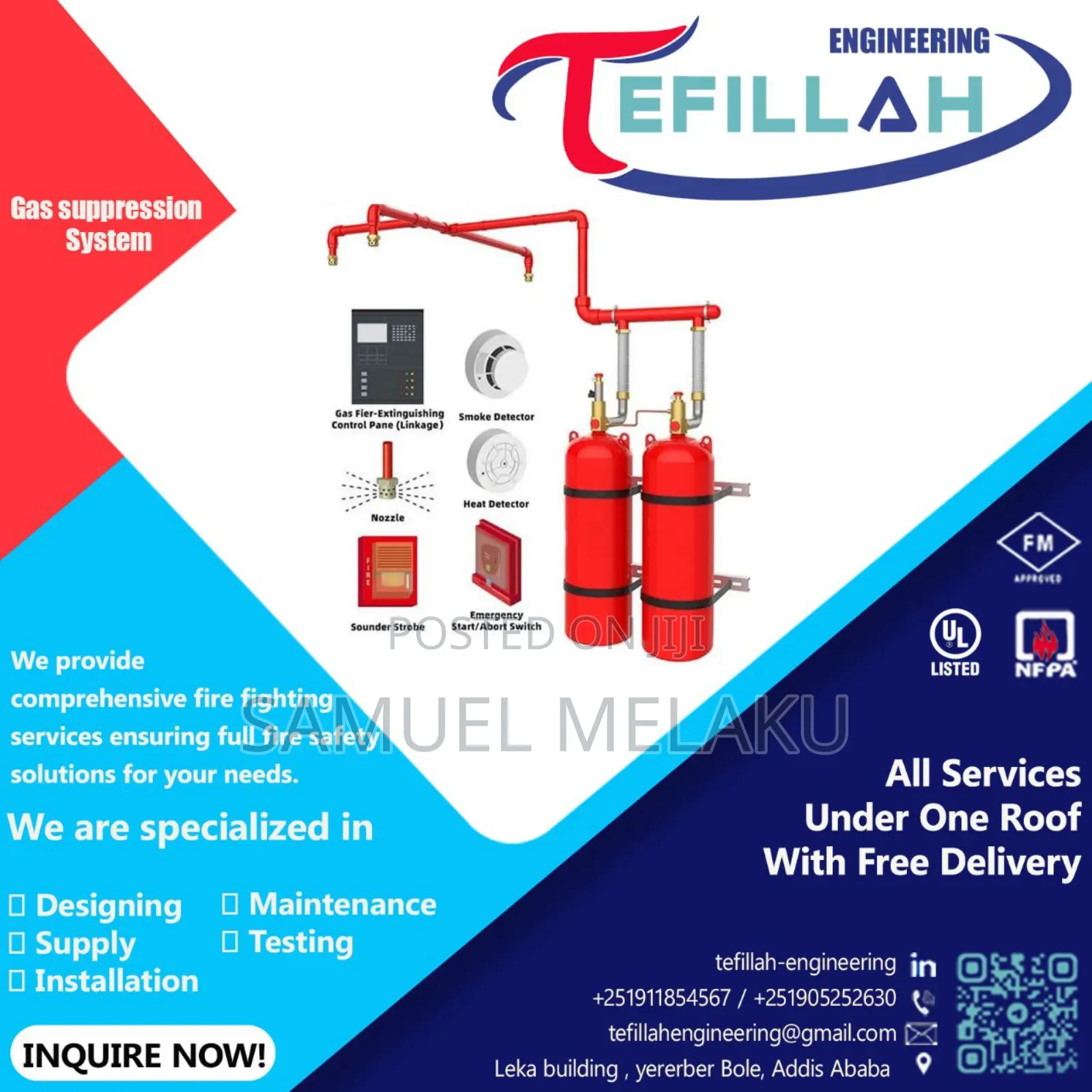 Fire Fighting System Equipment and Installation