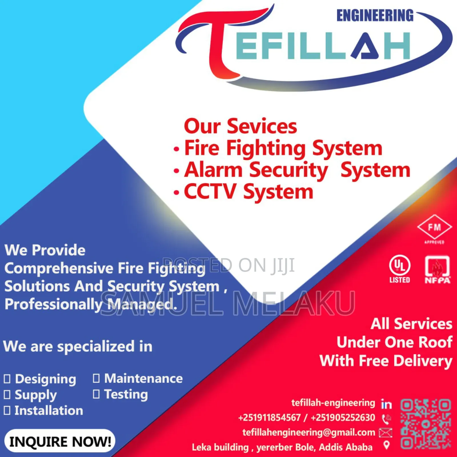 Fire Fighting System Equipment and Installation