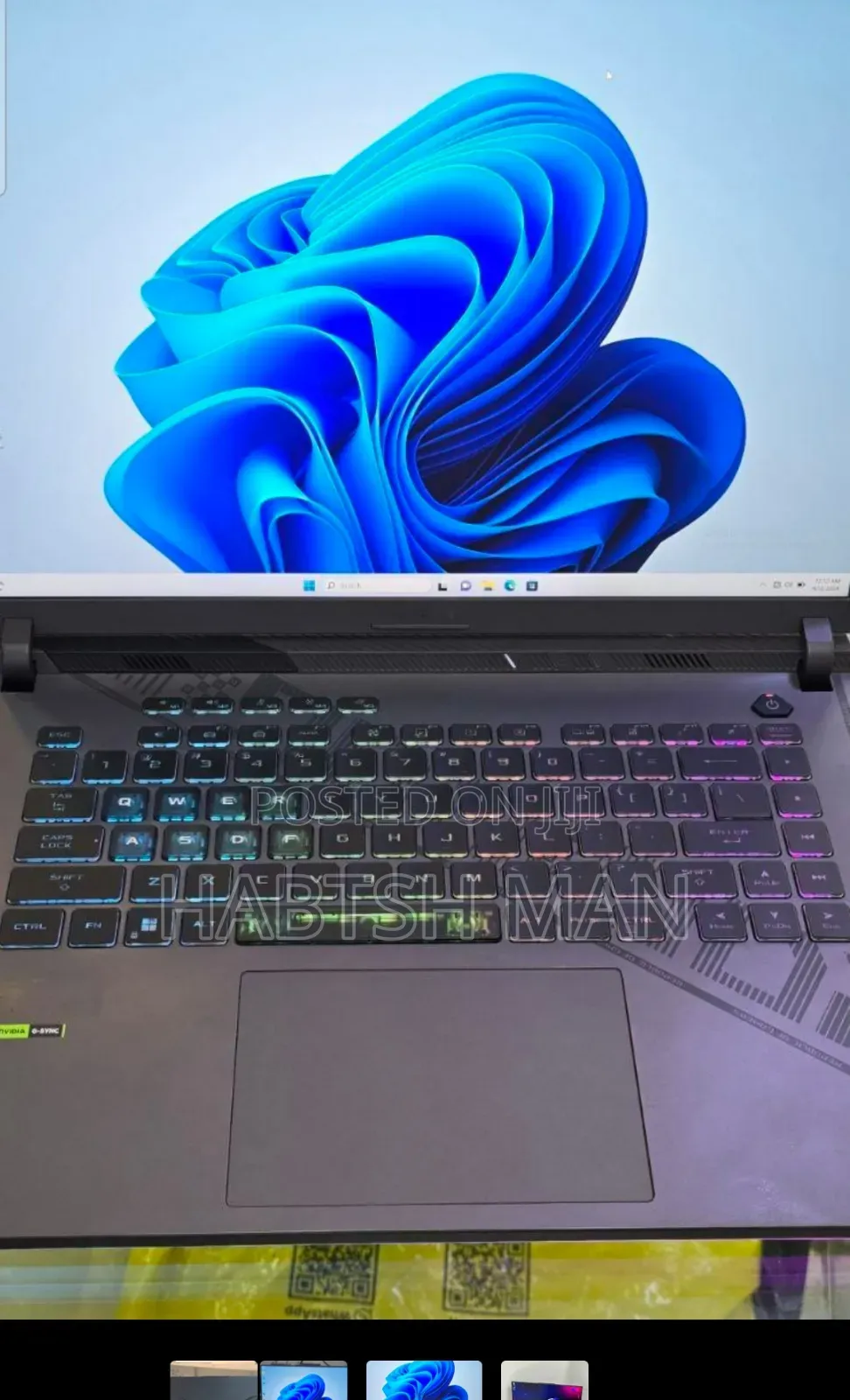 New Laptop Asus ROG Strix G15 16GB Intel Core I7 SSD 512GB