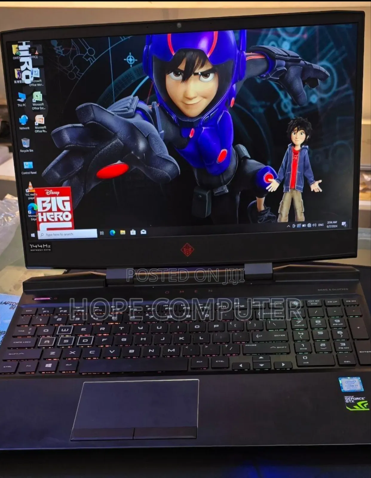 New Laptop HP Omen X 16GB Intel Core I7 SSD 128GB