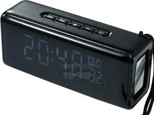 Photo - Portable Wireless Clock Speaker