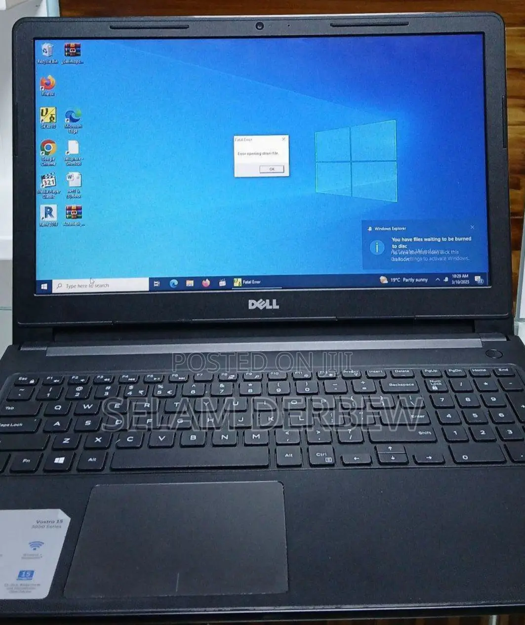 New Laptop Dell Vostro 15 3000 4GB Intel Core I5 HDD 1T