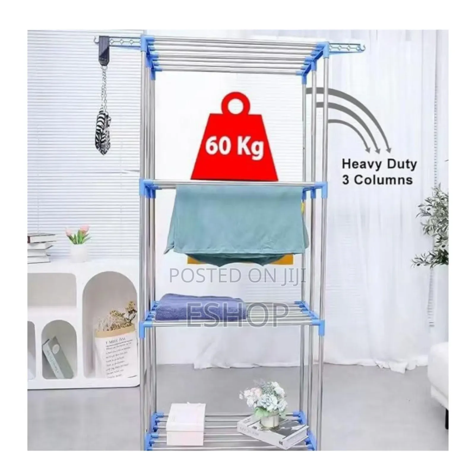 # Stability Durability: 4-Tier Clothes Drying Rack