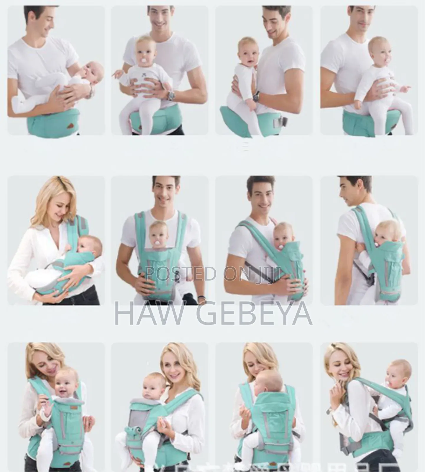 Multi Functional Baby Carrier With Hip Seat