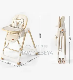 5-in-1 High Chair Mገቢያ ወንበርነት በተጨማሪ ዣዋዥመዌ (Swing )የሚሆን