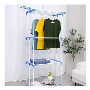 Space-Saving Design 4-Tier Clothes Drying Rack (Hanger)