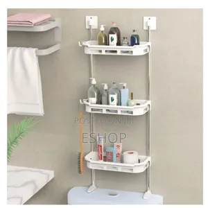 Photo - 3-Tier Over Toilet Rack – Keep Your Bathroom Clutter-Free