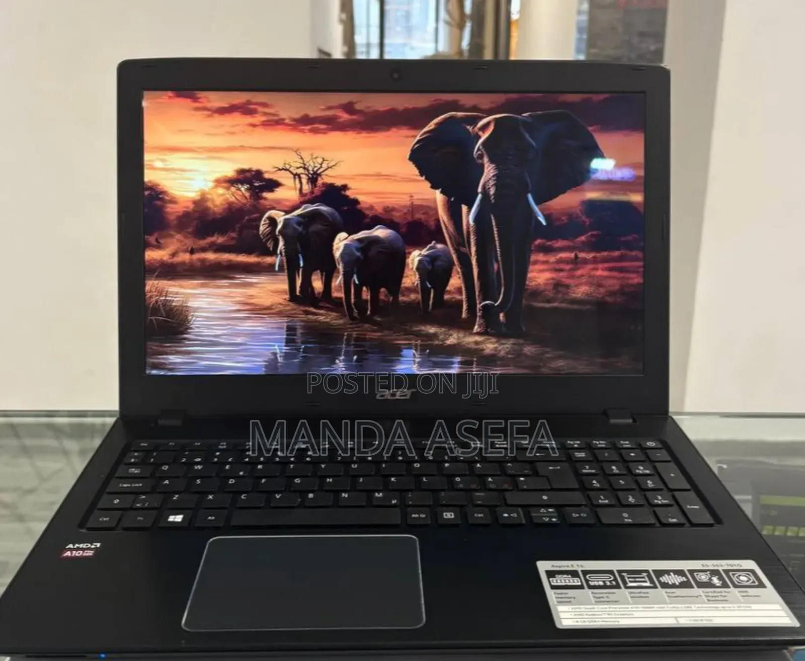 New Laptop Acer Aspire E 8GB AMD A10 SSD 256GB