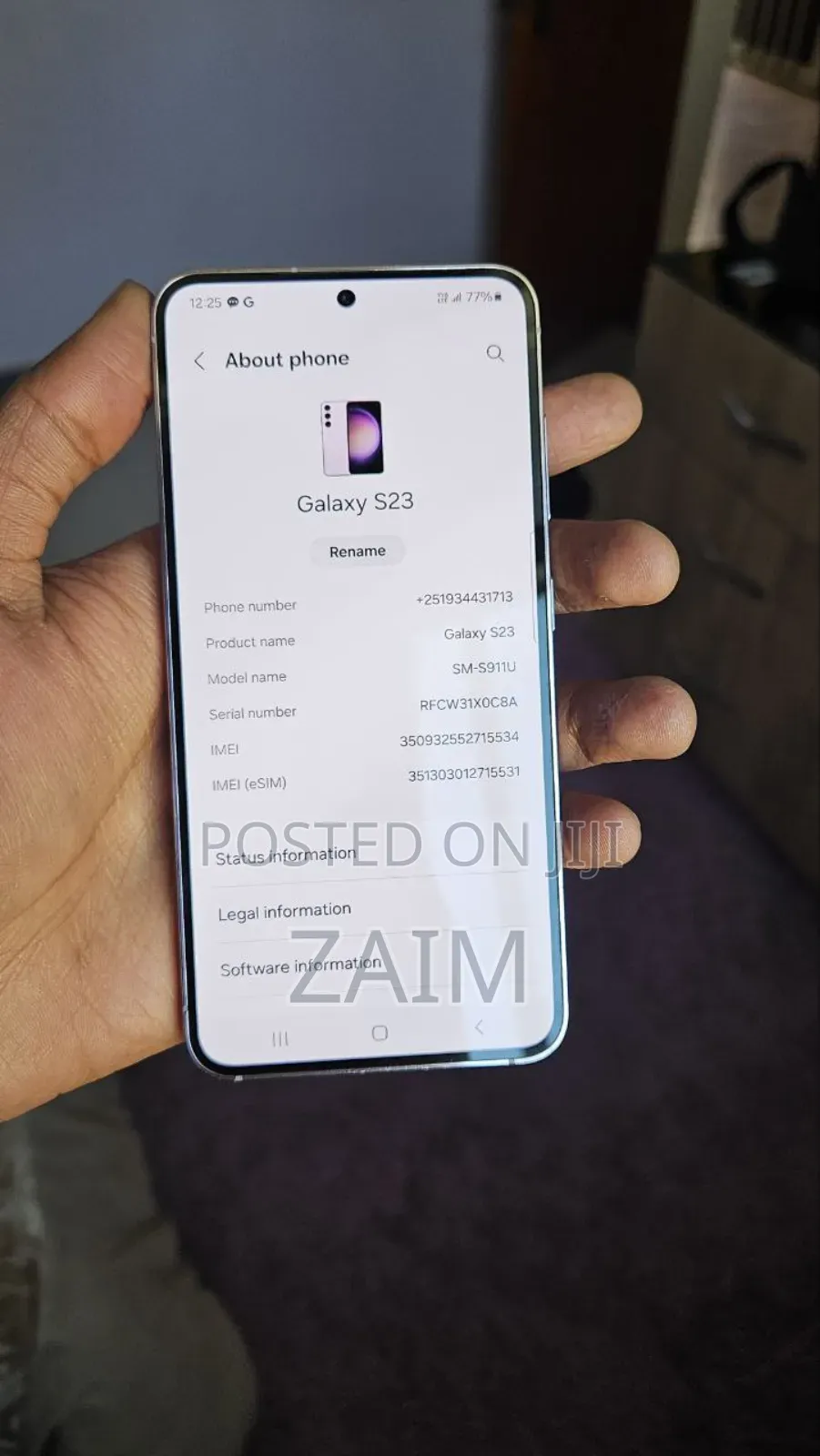 New Samsung Galaxy S23 128 GB