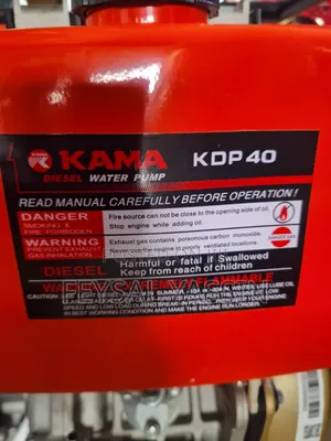 Kama Water Pump Diesel 4 Inch and 3inch