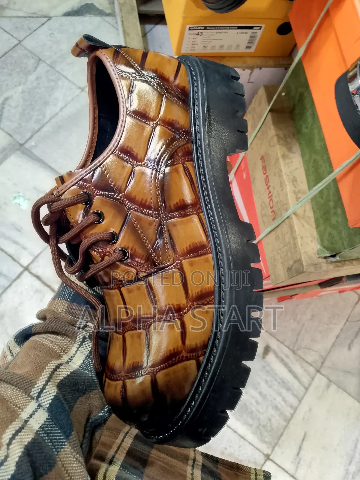 Chelise Flat High Master Quality Shoes for Man's