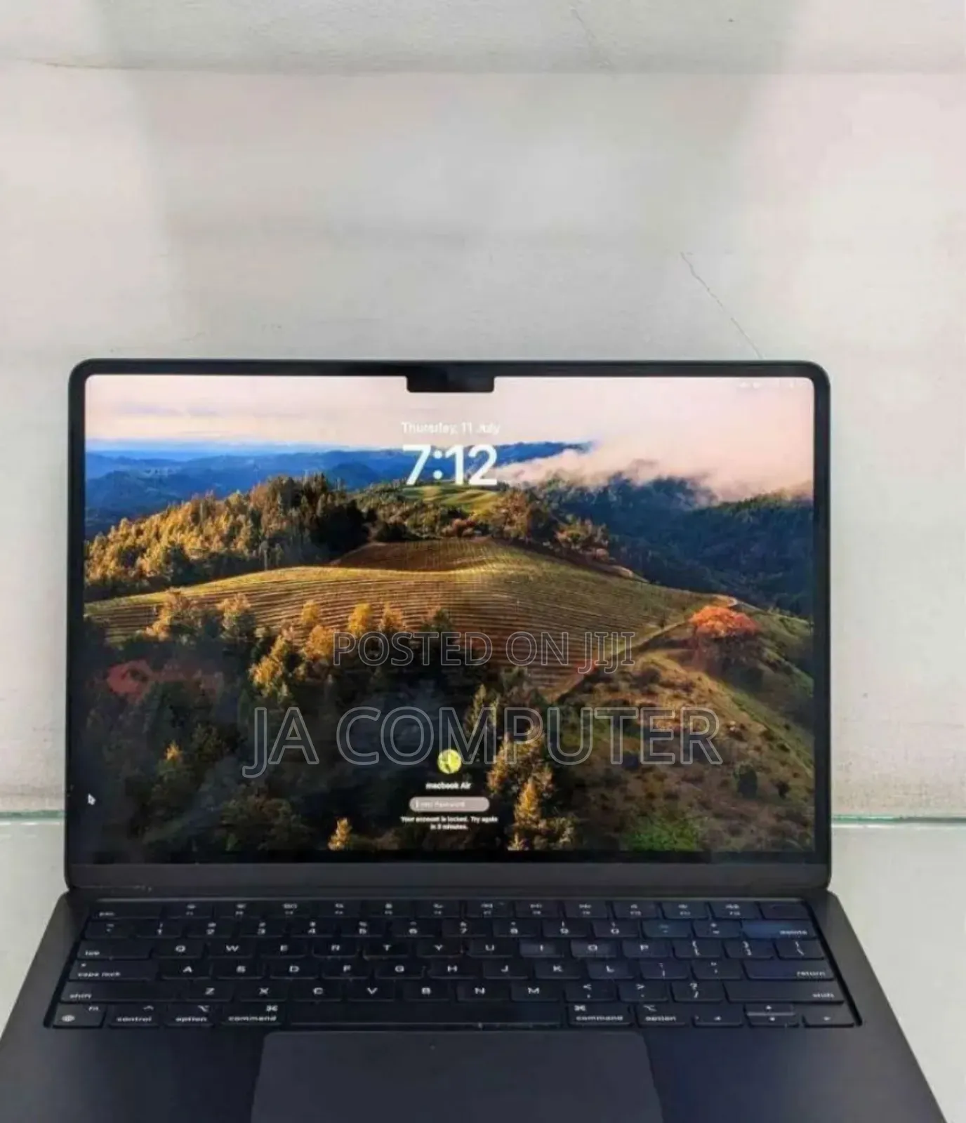 New Laptop Apple MacBook Air 2024 M3 15-Inch 8GB Apple M3 SSD 512GB