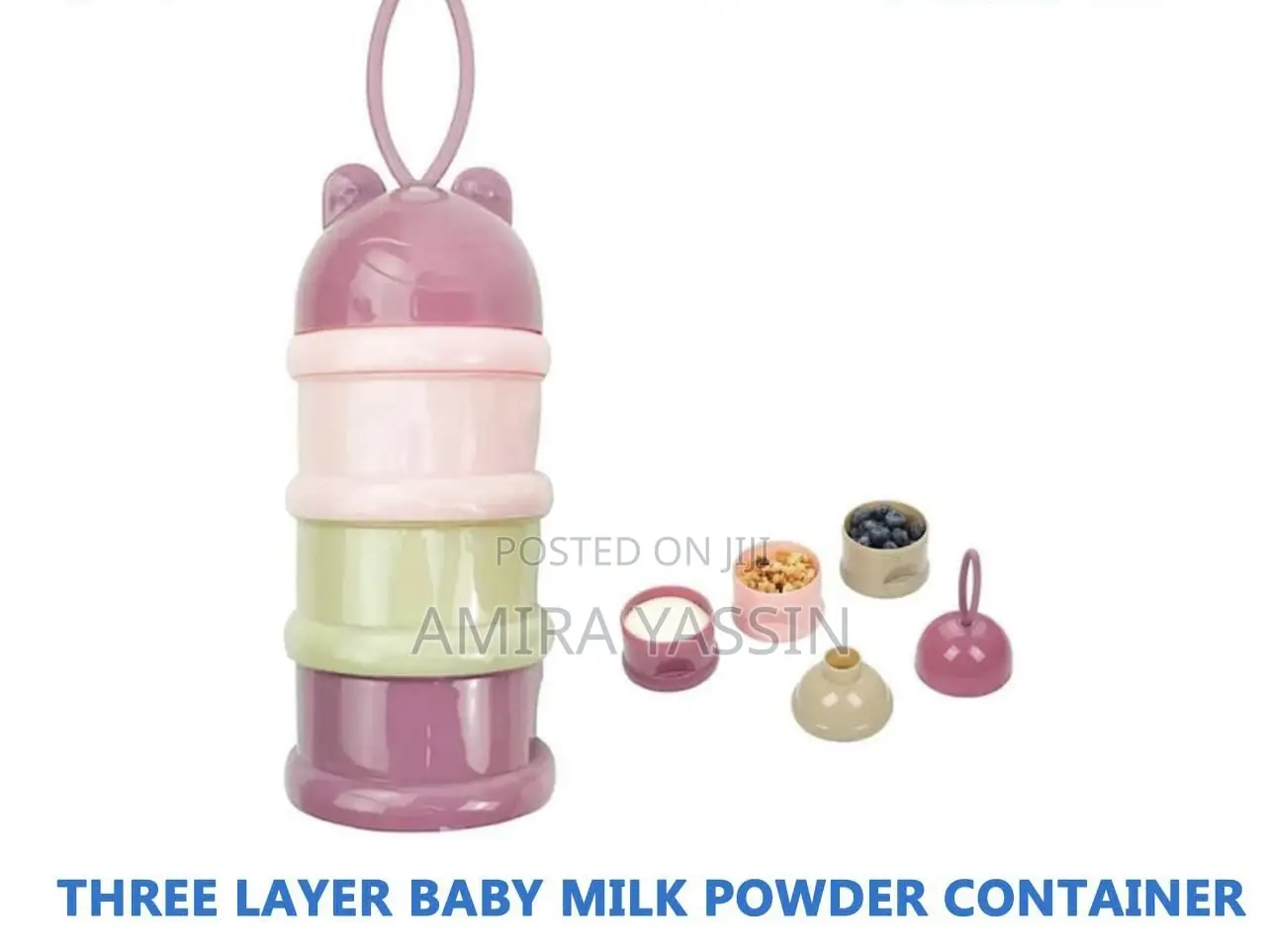 Three-Layer Baby Milk Powder Container