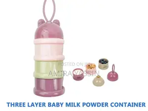 Photo - Three-Layer Baby Milk Powder Container