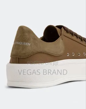 Alexander McQueen White Gray Super Master Quality Shoes