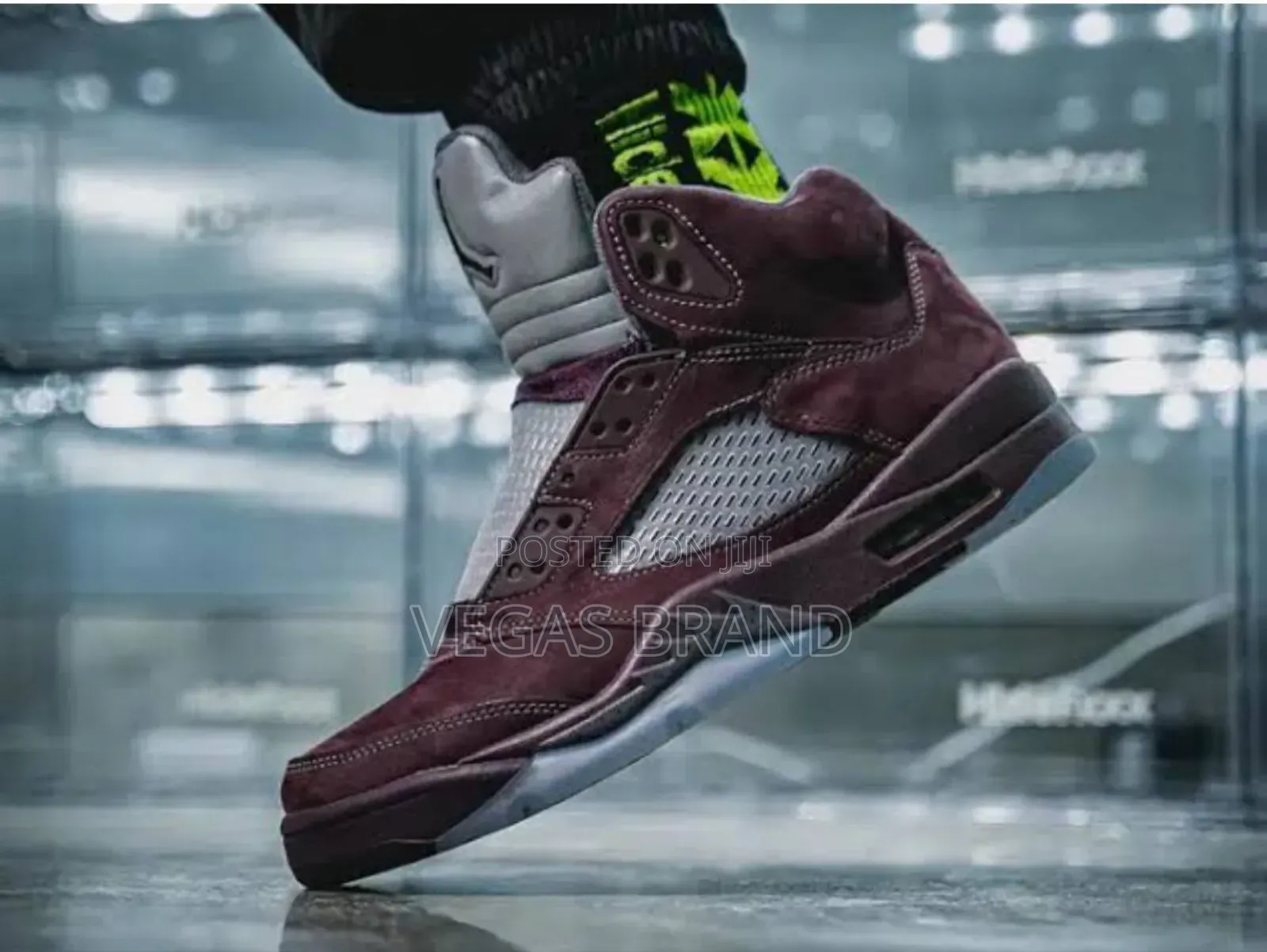 Air Jordan 5 Retro Burgundy Master Quality Shoes