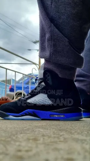 Photo - Air Jordan 5 Retro Racer Blue Super Master Quality Shoes