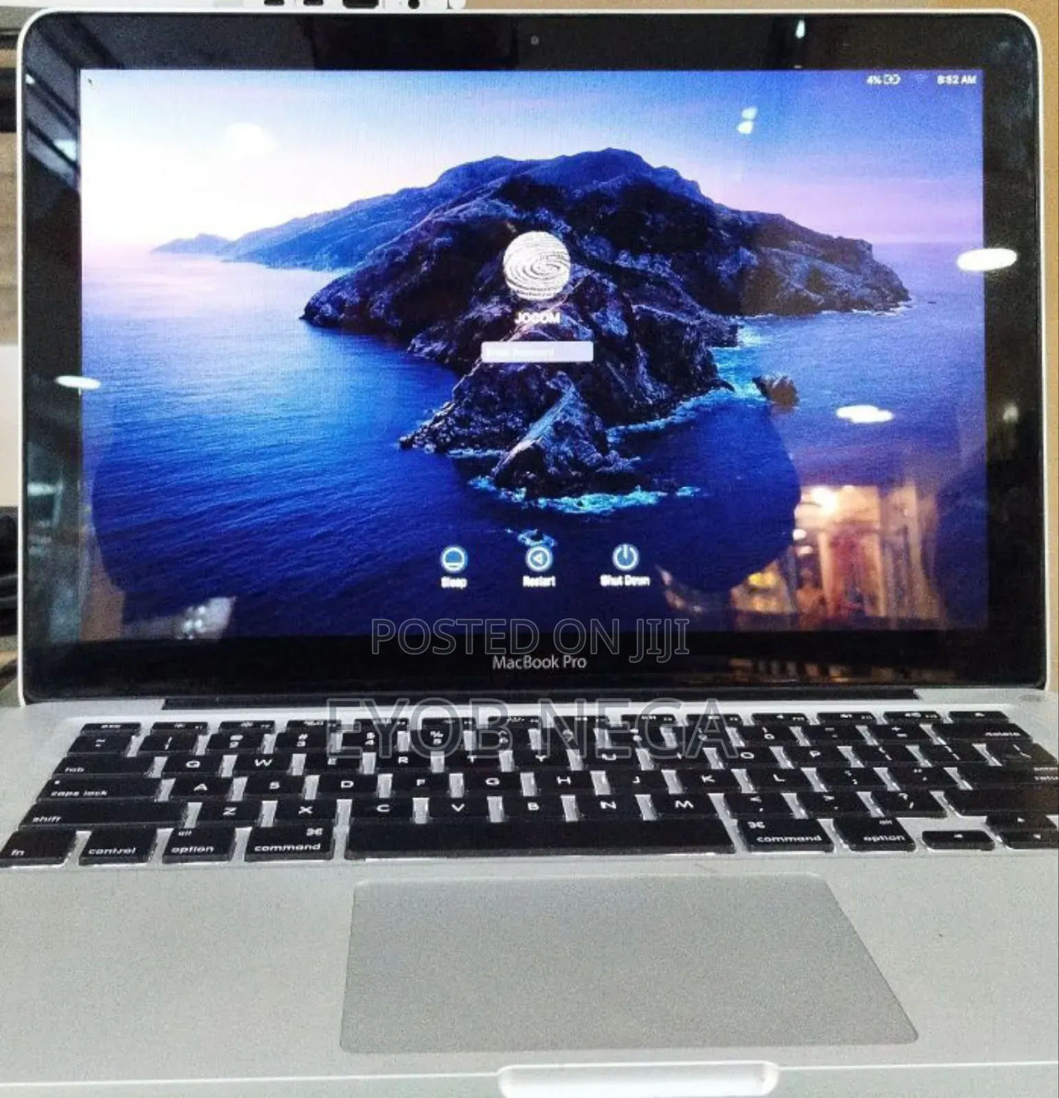 Laptop Apple MacBook Pro 2012 4GB Intel Core I5 HDD 500GB