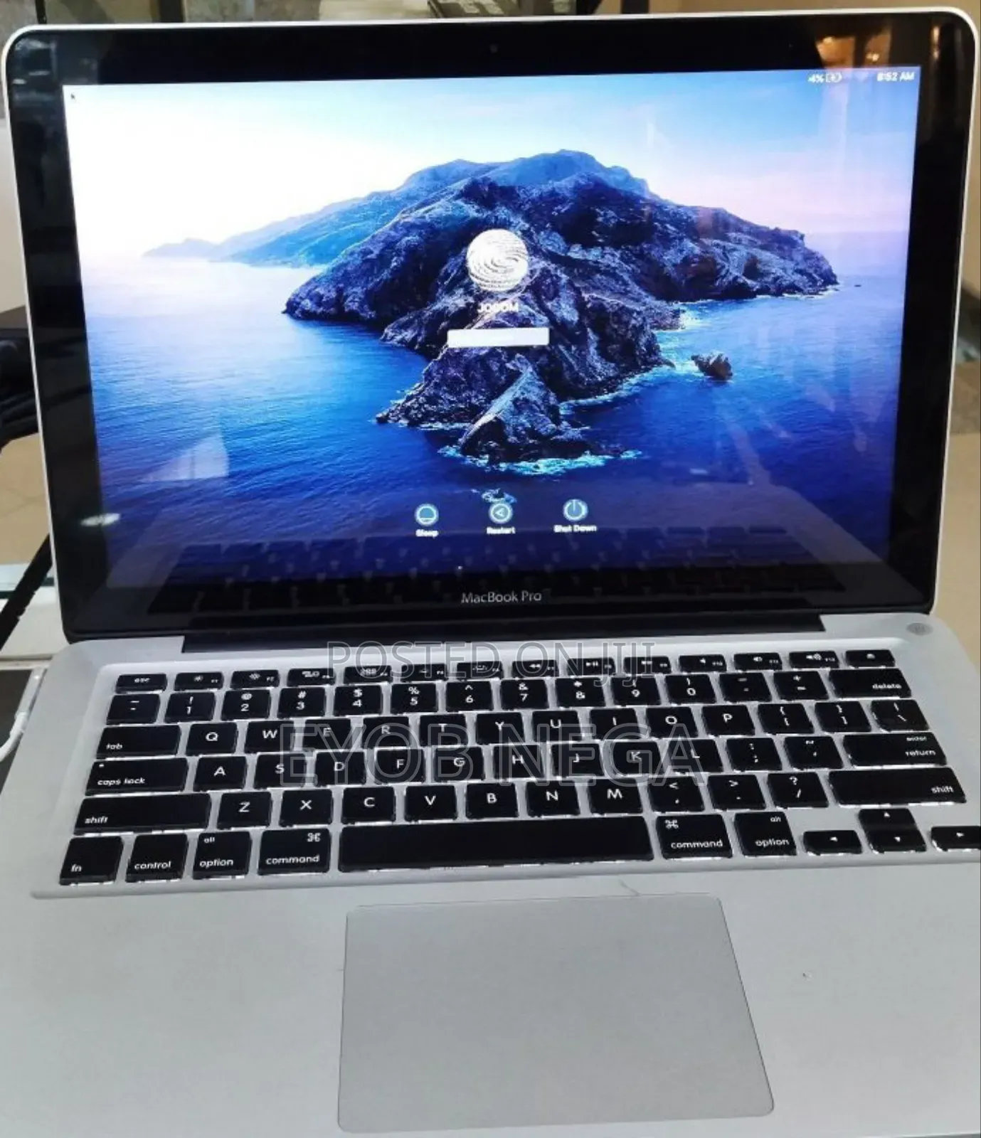 Laptop Apple MacBook Pro 2012 4GB Intel Core I5 HDD 500GB