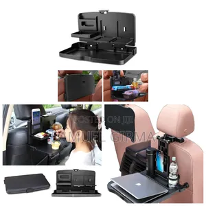 Car Back Seat Tray Table, Folding Desk, Storage Organizer