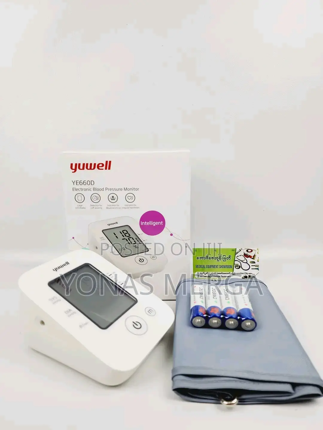 Bp Monitoring፺韋powered by 4xaa Batteries悳፱blood Pressureማሽን