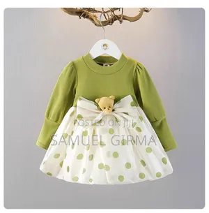 Photo - Mk- 0566 Toddler Girls Fancy Mesh Spliced Dress