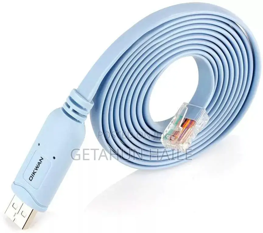 Usb Cisco Console Cable Ftdi to Rj45 Cable for Router,Switch