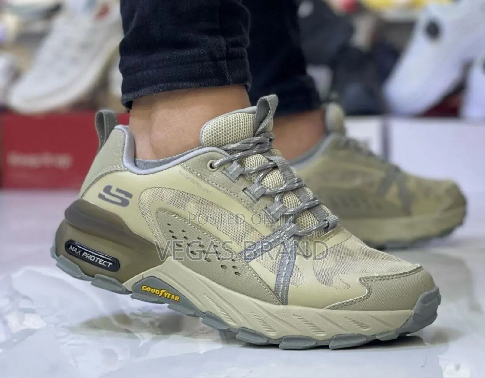 Sketchers Max Protect Green Force Master Quality Shoes