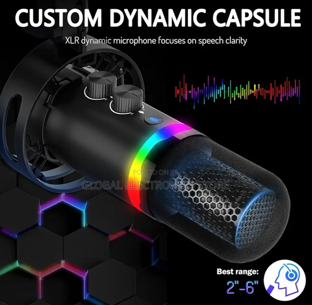 Extreme Noise Reduction Cardiod Condenser Mic(Usb Xlr)