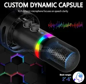 Extreme Noise Reduction Cardiod Condenser Mic(Usb Xlr)