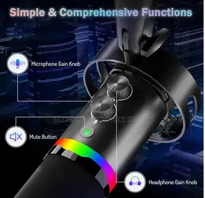 Extreme Noise Reduction Cardiod Condenser Mic(Usb Xlr)