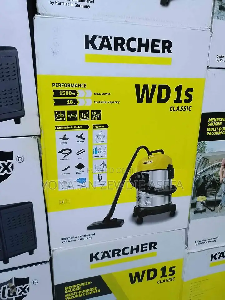 Karcher Wet , Dry ,Blower Function Wd1s- 18 Liter