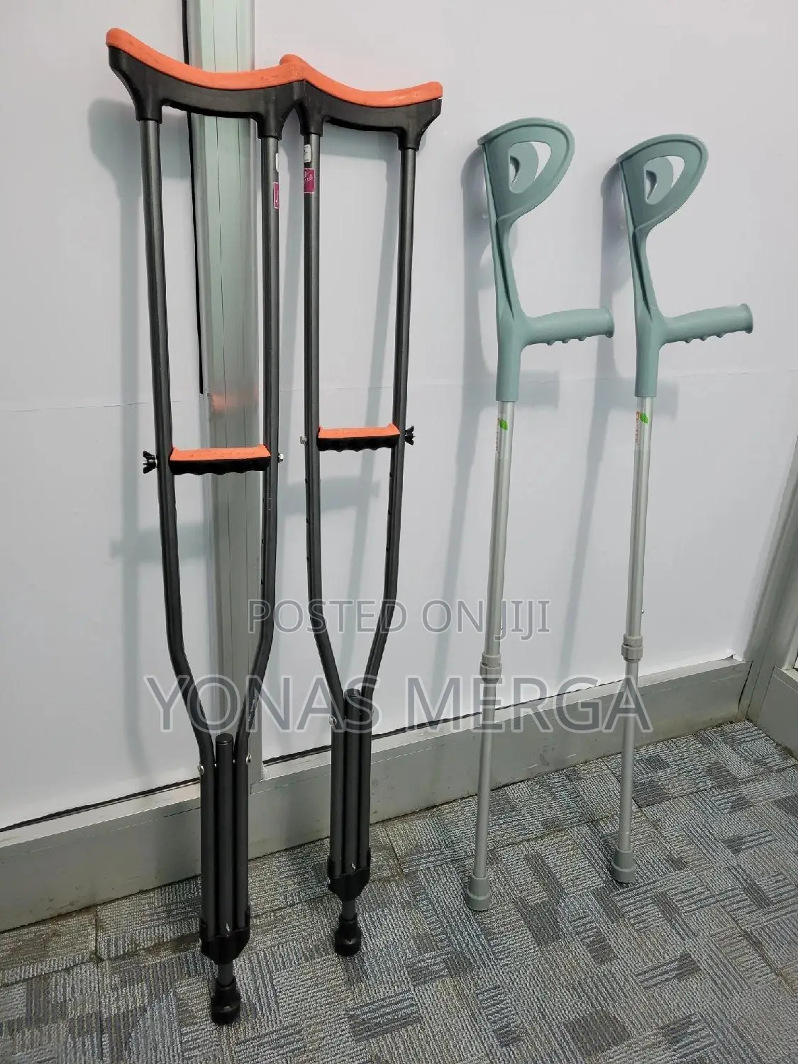 Medical Crutches, Elbow Stand¶¦¬Aluminum Pole, Crutches