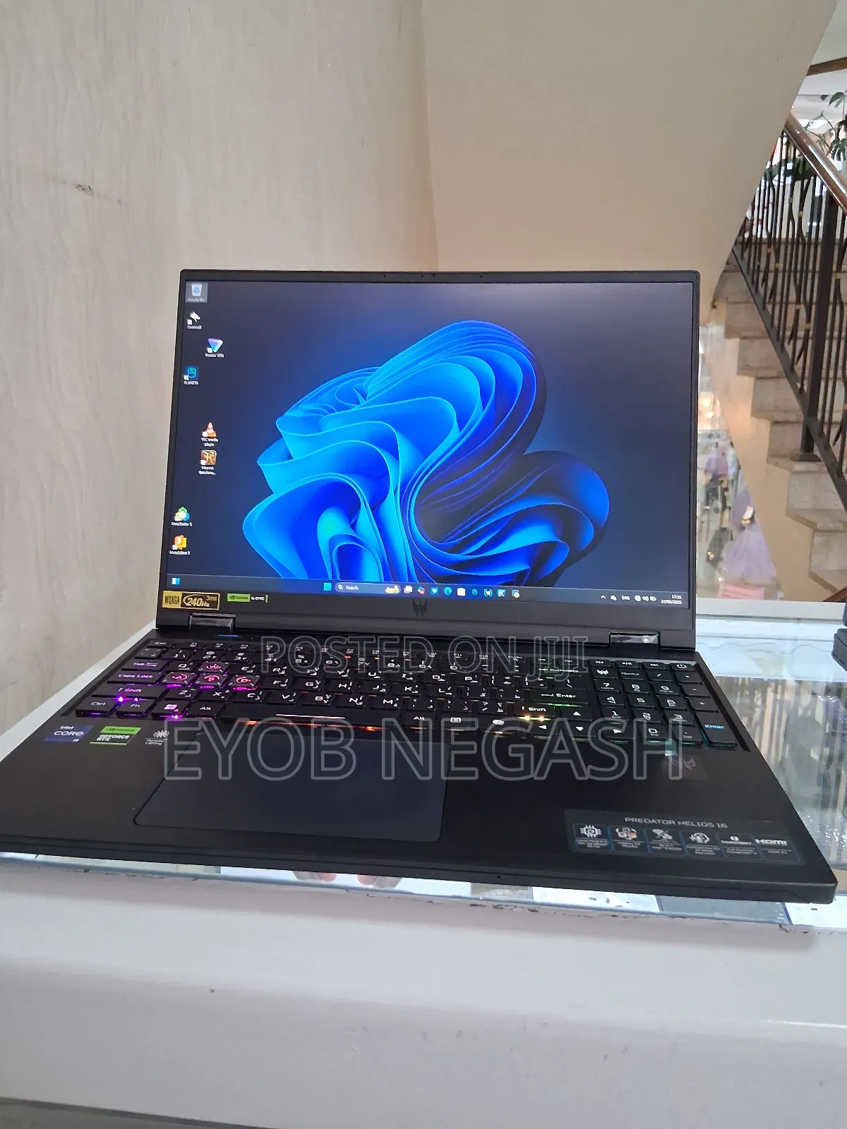 New Laptop Acer Predator Helios 300 32GB Intel Core I9 SSD 1T