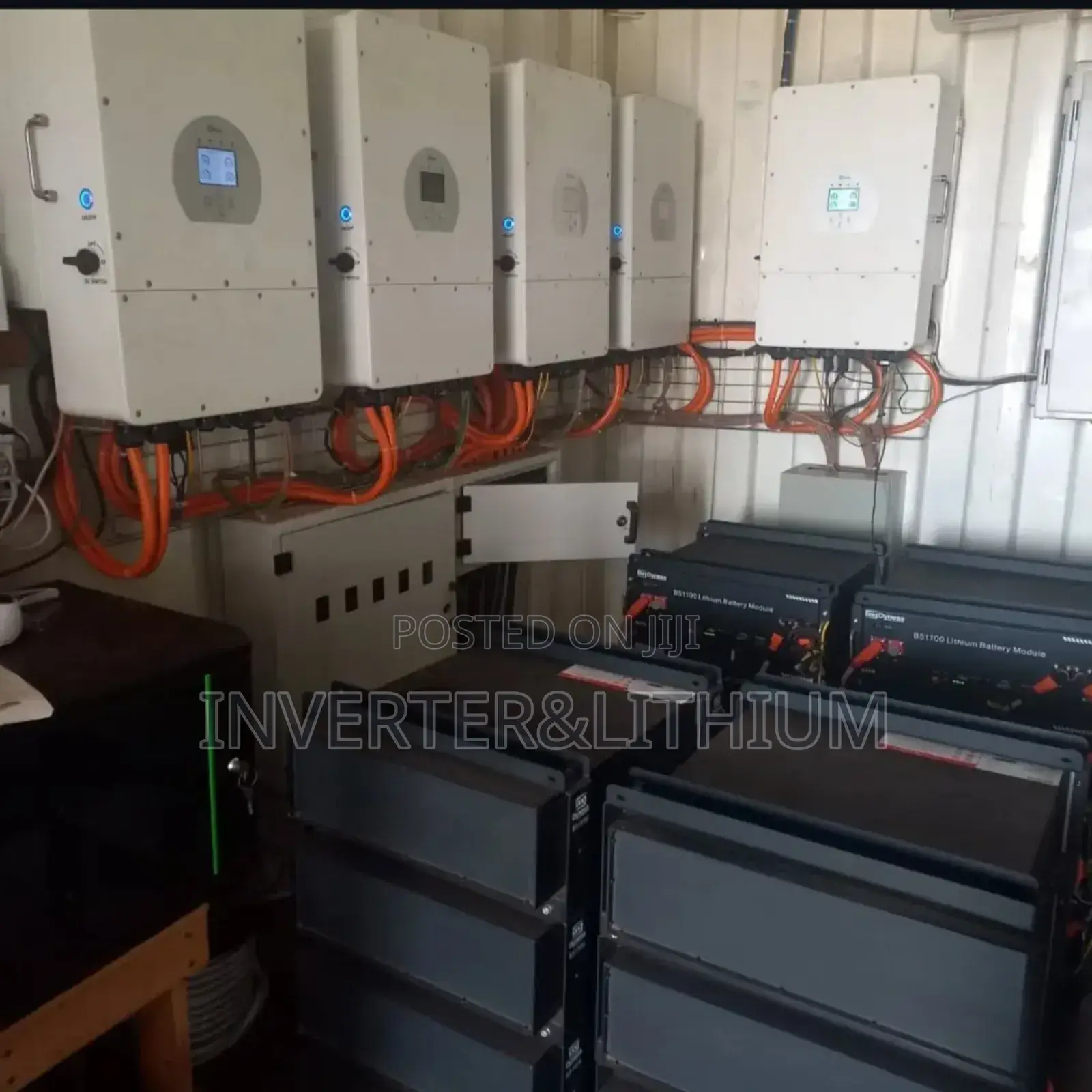 Inverter and Lithium Ion Battery(Automatic Power Backup )