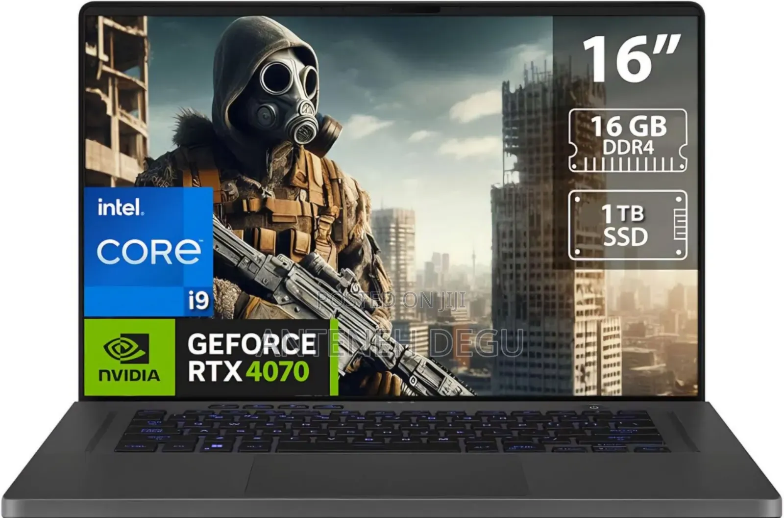 New Laptop Asus ROG Zephyrus M16 GU603HR 16GB Intel Core I9 SSD 1T