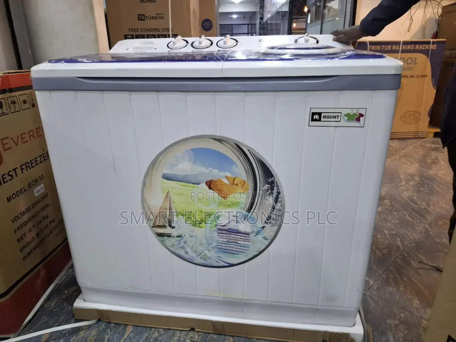 Mount Washing Machine 20.Kg